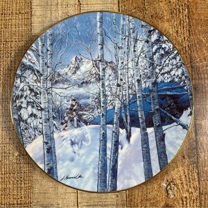 Vintage Kindred Spirits Plate Touching the Spirit Julie Kramer Cole Plate